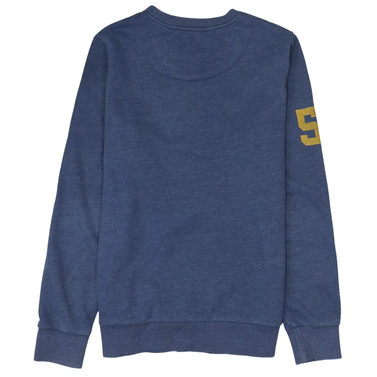 Super Dry 90's Spellout Crew Neck Sweatshirt Medium Navy Blue sold by Vintage Club product image thumbnail 2