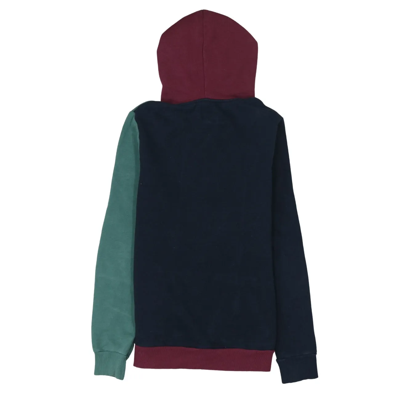 River IsLand 90's Drawstring Pockets Pullover Hoodie Small Green sold by Vintage Club product image thumbnail 2