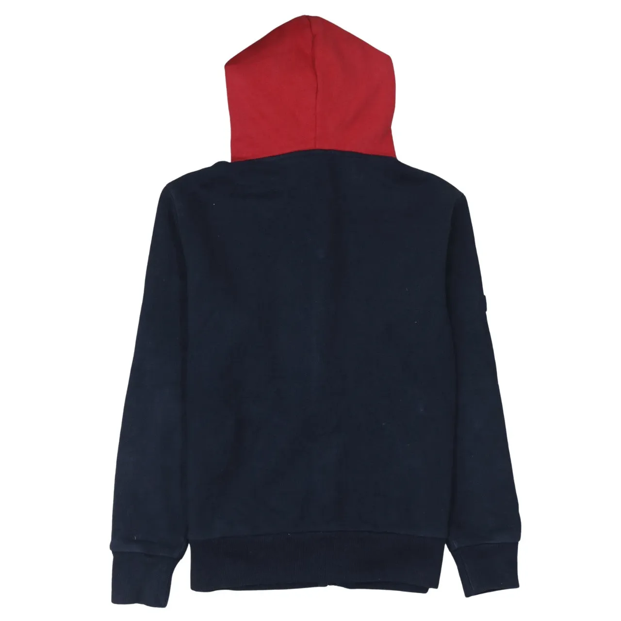 Super Dry 90's Sportswear Full Zip Up Hoodie Large Navy Blue sold by Vintage Club product image thumbnail 2