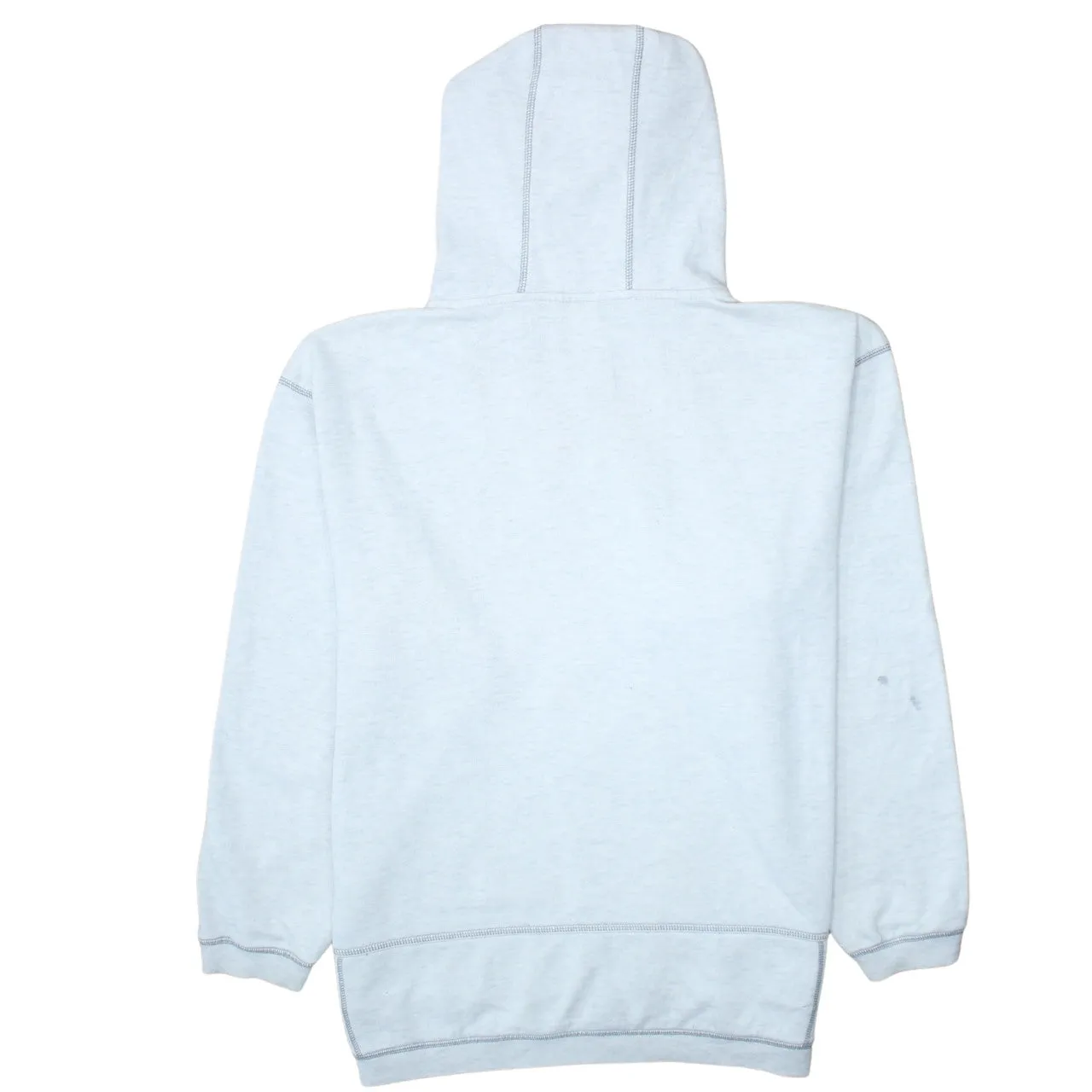 Nike 90's Swoosh Quarter Zip Hoodie Large Grey sold by Vintage Club product image thumbnail 2