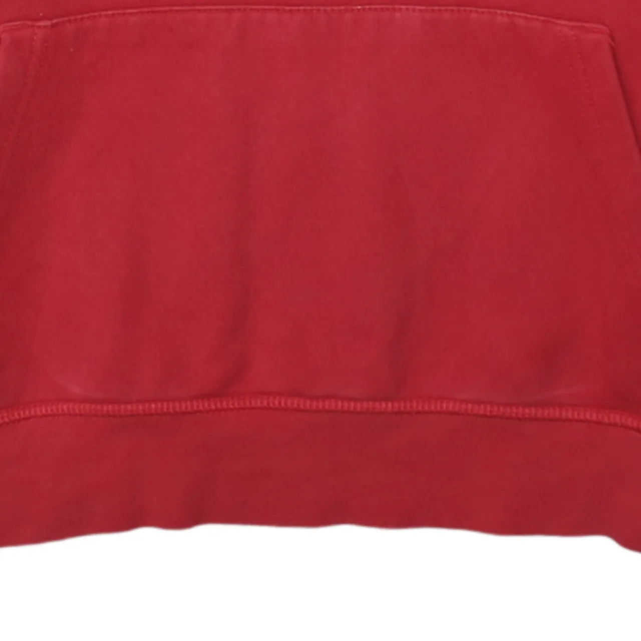 Tommy Hilfiger 90's Spellout Pullover Hoodie Large Red sold by Vintage Club product image thumbnail 4