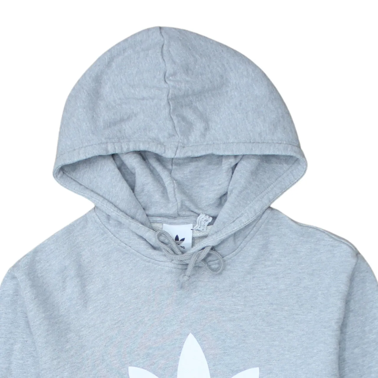 Adidas 90's Spellout Pullover Hoodie Medium Grey sold by Vintage Club product image thumbnail 3