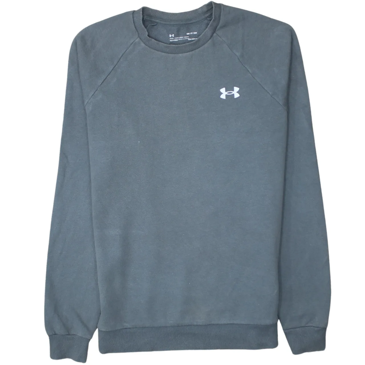 Under Armour 90's Lightweight Crew Neck Sweatshirt Small Grey sold by Vintage Club
