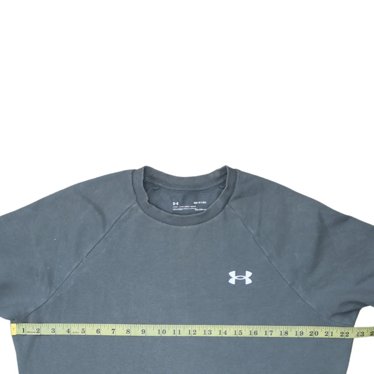 Under Armour 90's Lightweight Crew Neck Sweatshirt Small Grey sold by Vintage Club product image thumbnail 5