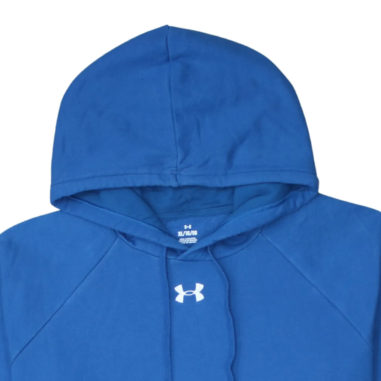 Under Armour 90's Drawstring Pockets Pullover Hoodie XLarge Blue sold by Vintage Club product image thumbnail 3