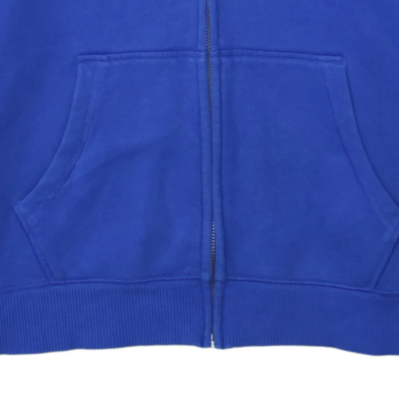 Under Armour 90's Drawstring Pockets Full Zip Up Hoodie XLarge Blue sold by Vintage Club product image thumbnail 4
