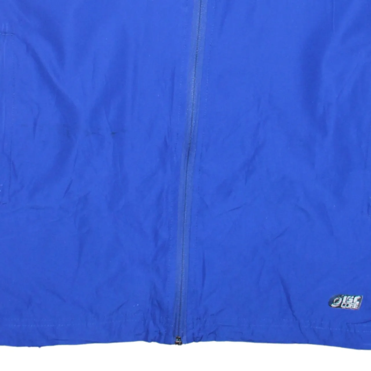 Authentic 90's Hooded Full Zip Up Windbreaker XXLarge (2XL) Blue sold by Vintage Club product image thumbnail 4