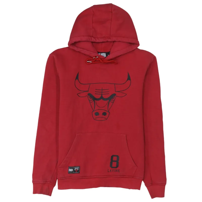 NBA 90's Chicago Bulls Pullover Hoodie Small Red sold by Vintage Club