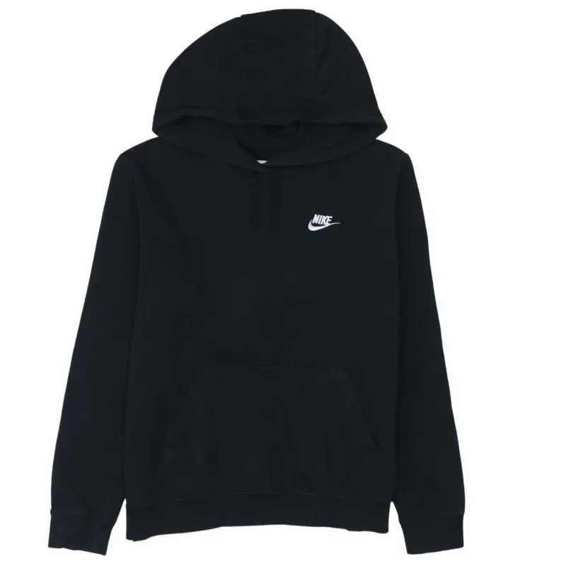 Nike 90's Swoosh Pullover Hoodie Large Black sold by Vintage Club