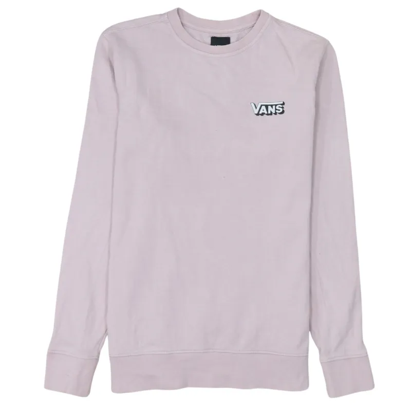 VANS 90's Lightweight Crew Neck Sweatshirt XSmall Pink sold by Vintage Club