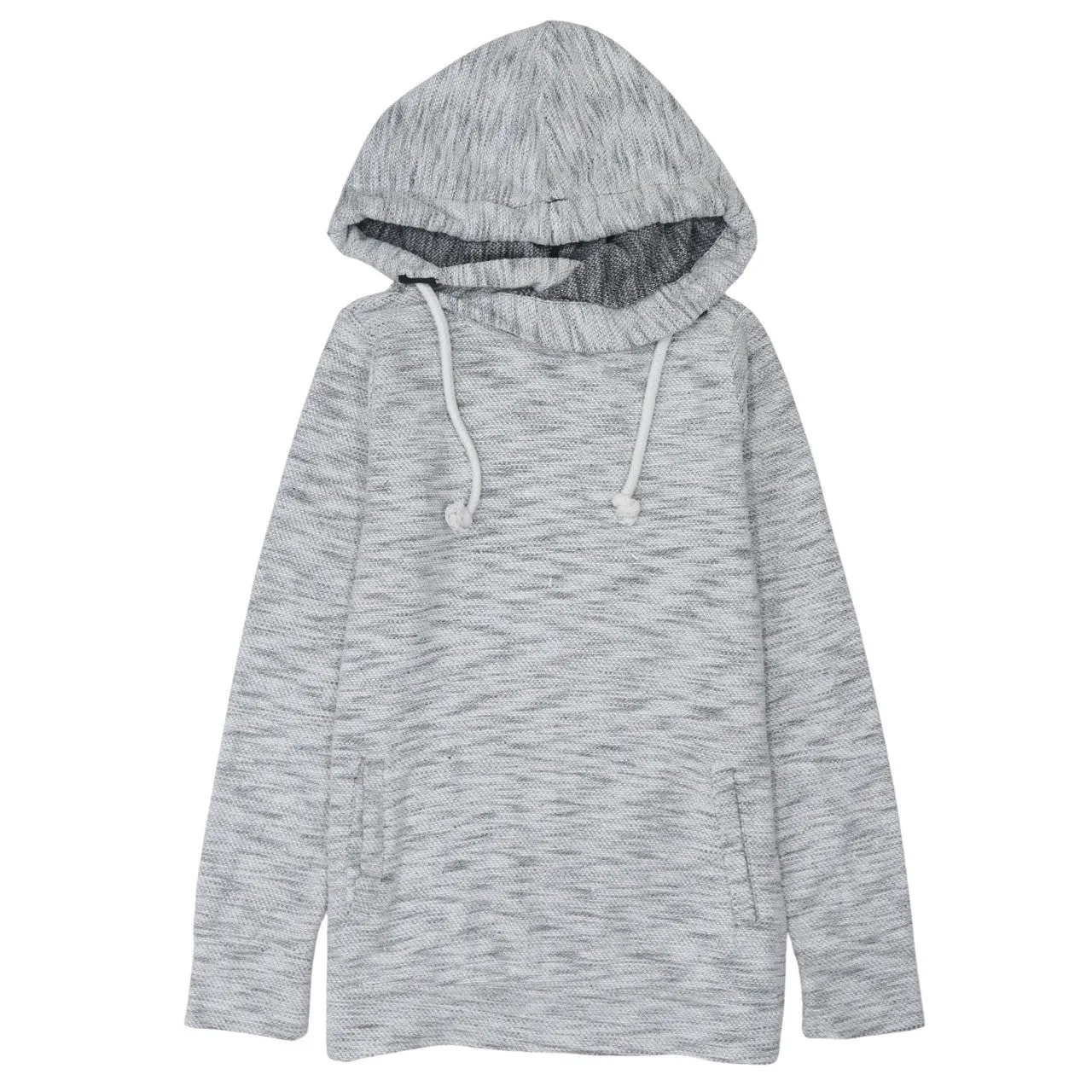 Retro 90's Plain Pullover Hoodie XSmall Grey sold by Vintage Club