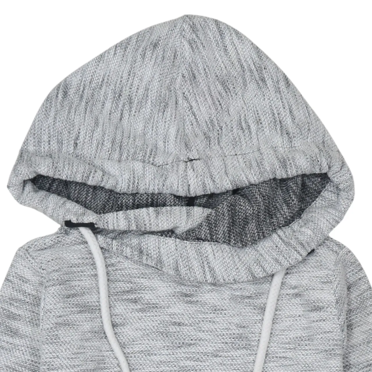 Retro 90's Plain Pullover Hoodie XSmall Grey sold by Vintage Club product image thumbnail 3