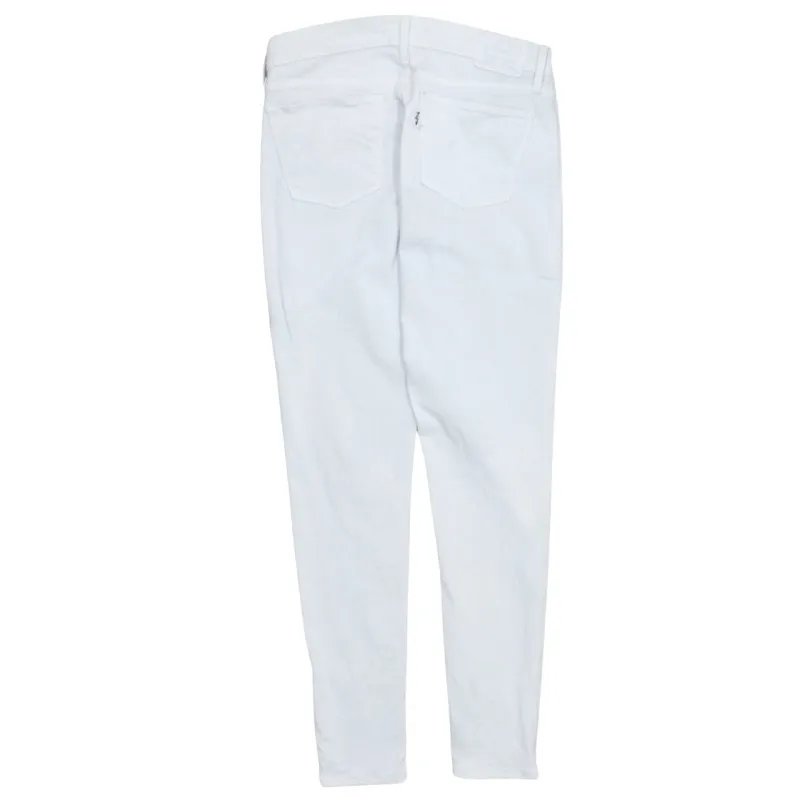 Levi Strauss &Co 90's 710 Casual Trousers / Pants 28 White made by Levi's
