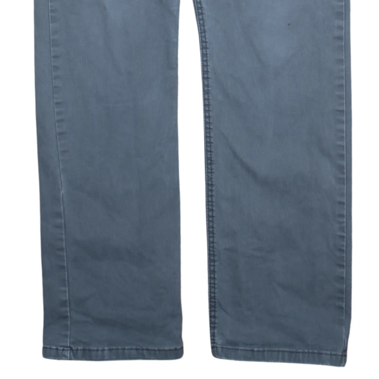 Wrangler 90's Flat Front Straight Leg Baggy Trousers / Pants 32 Grey sold by Vintage Club product image thumbnail 4