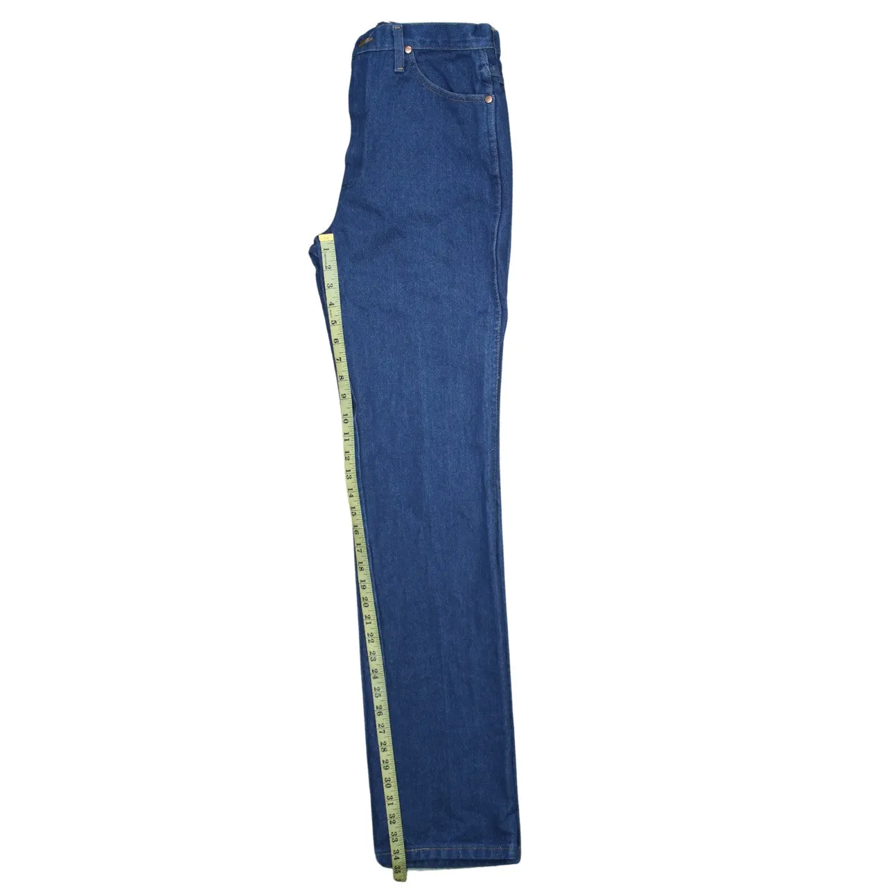 Wrangler 90's Lightwash Straight Leg Baggy Jeans / Pants 32 Blue sold by Vintage Club product image thumbnail 5