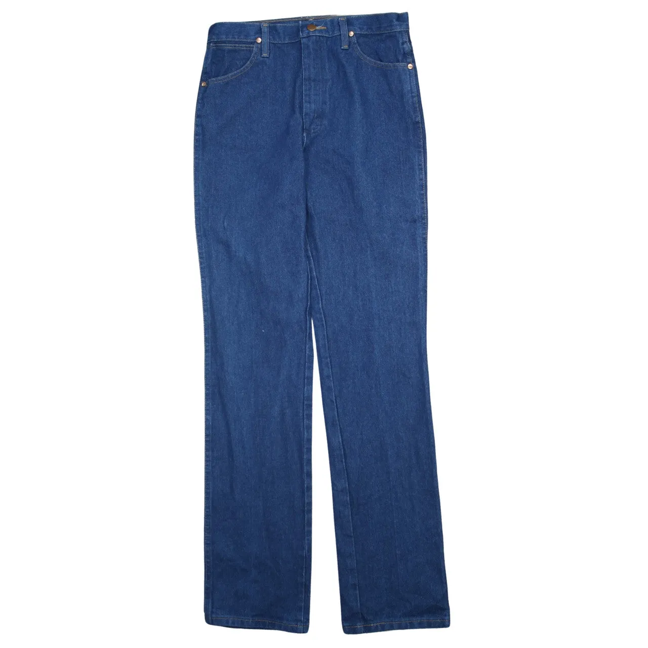 Wrangler 90's Lightwash Straight Leg Baggy Jeans / Pants 32 Blue sold by Vintage Club product image thumbnail 2