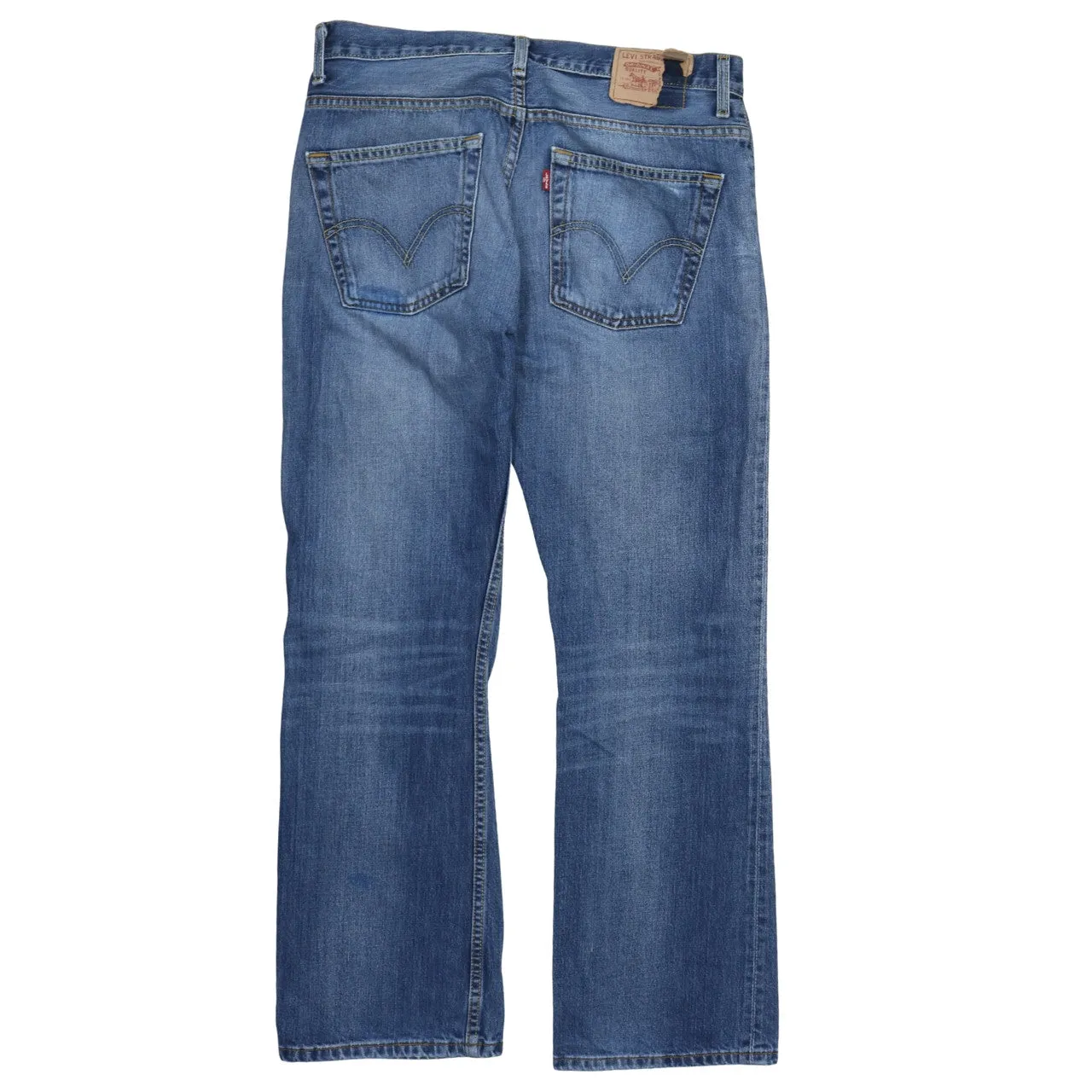 Levi Strauss &Co 90's Lightwash Straight Leg Baggy Jeans / Pants 34 Blue sold by Vintage Club