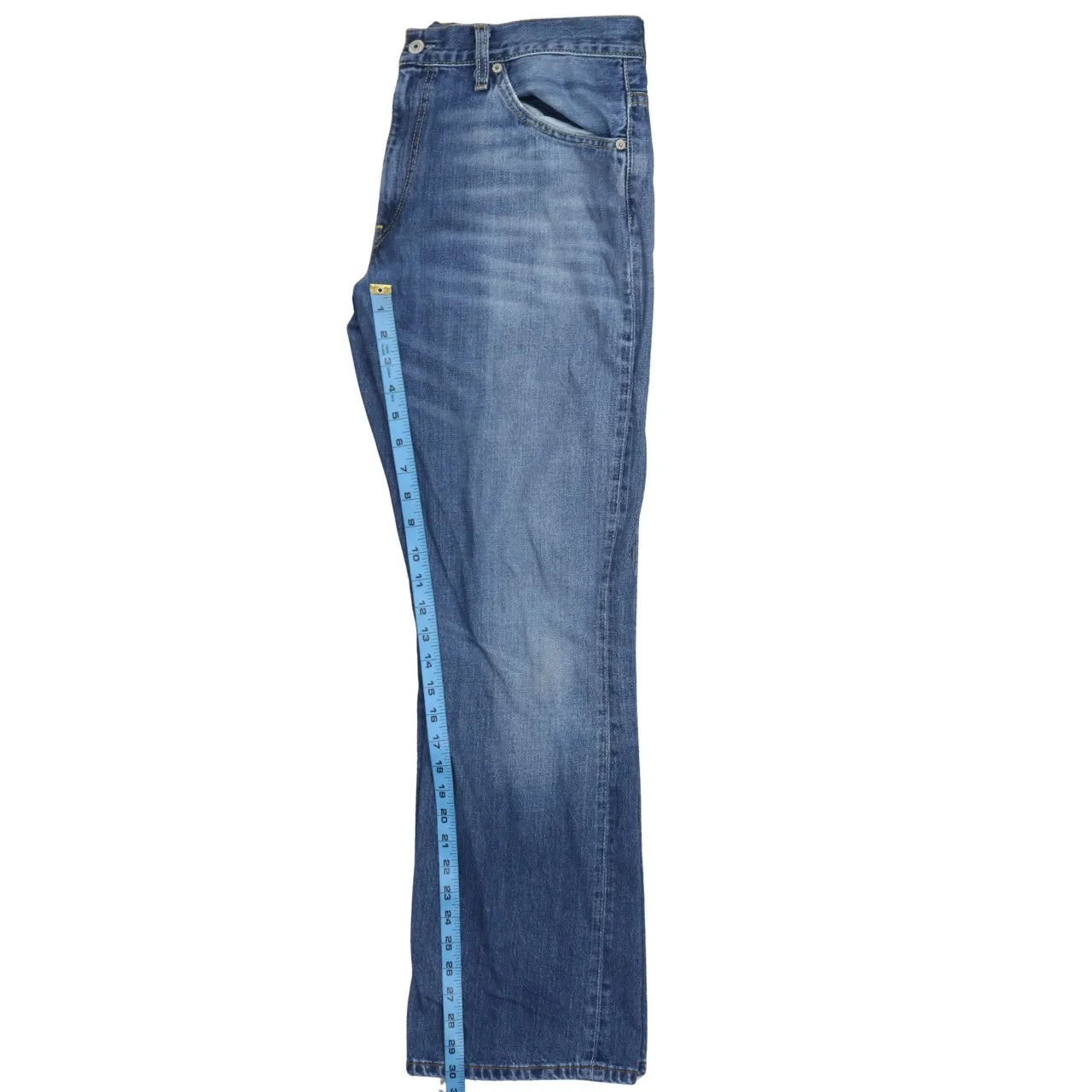 Levi Strauss &Co 90's Lightwash Straight Leg Baggy Jeans / Pants 34 Blue sold by Vintage Club product image thumbnail 5