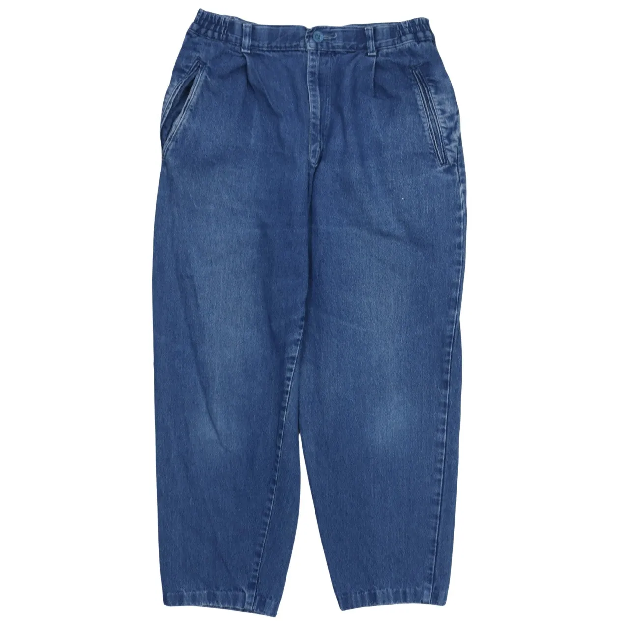 Lee 90's Lightwash Straight Leg Baggy Jeans / Pants 32 Blue sold by Vintage Club product image thumbnail 2
