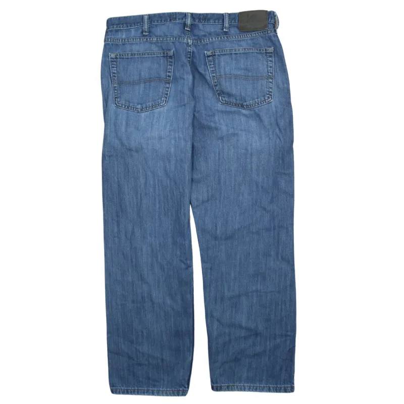 Lee 90's Lightwash Straight Leg Baggy Jeans / Pants 36 Blue sold by Vintage Club