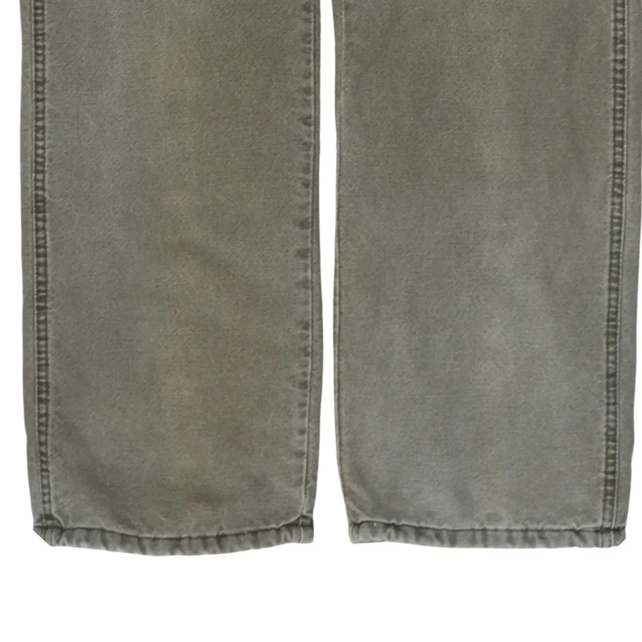 Wrangler 90's Lightwash Straight Leg Baggy Jeans / Pants 34 Beige Cream sold by Vintage Club product image thumbnail 4