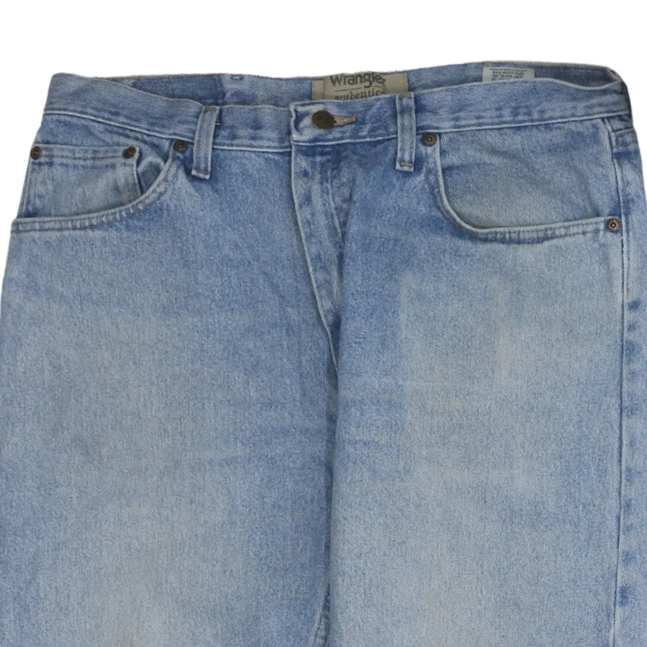 Wrangler 90's Lightwash Straight Leg Baggy Jeans / Pants 36 Blue sold by Vintage Club product image thumbnail 3