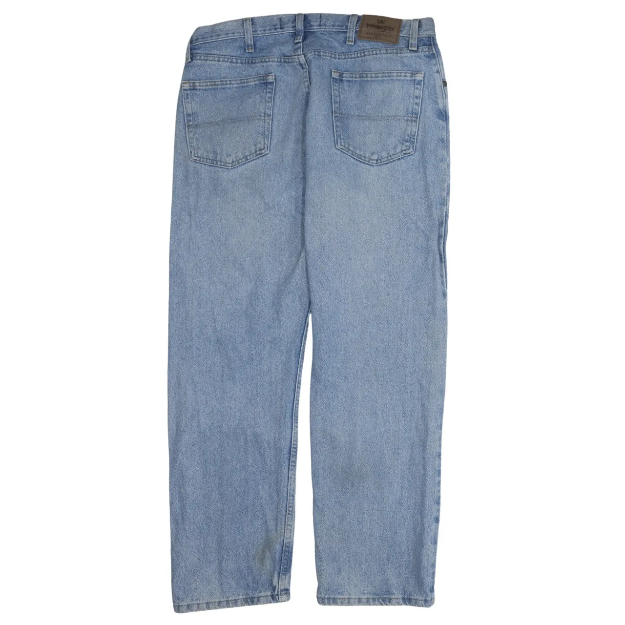 Wrangler 90's Lightwash Straight Leg Baggy Jeans / Pants 36 Blue sold by Vintage Club