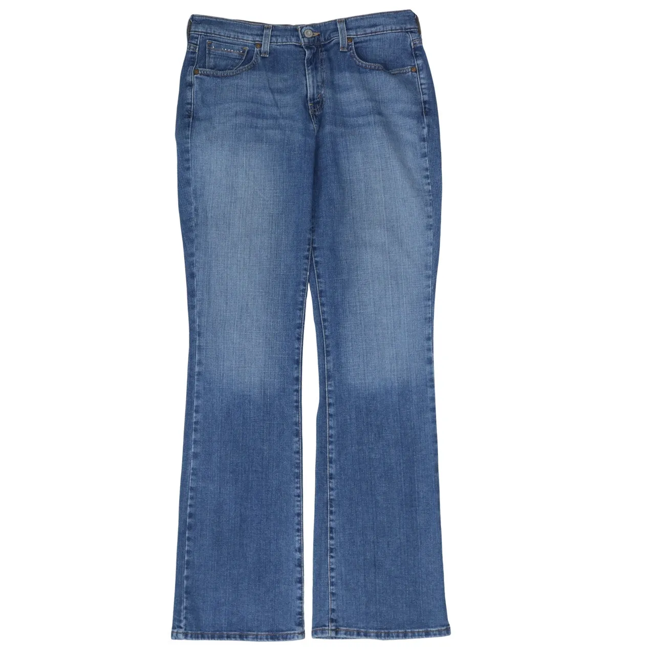 Levi Strauss &Co 90's 515 Straight Leg Baggy Jeans / Pants 32 Blue sold by Vintage Club product image thumbnail 2