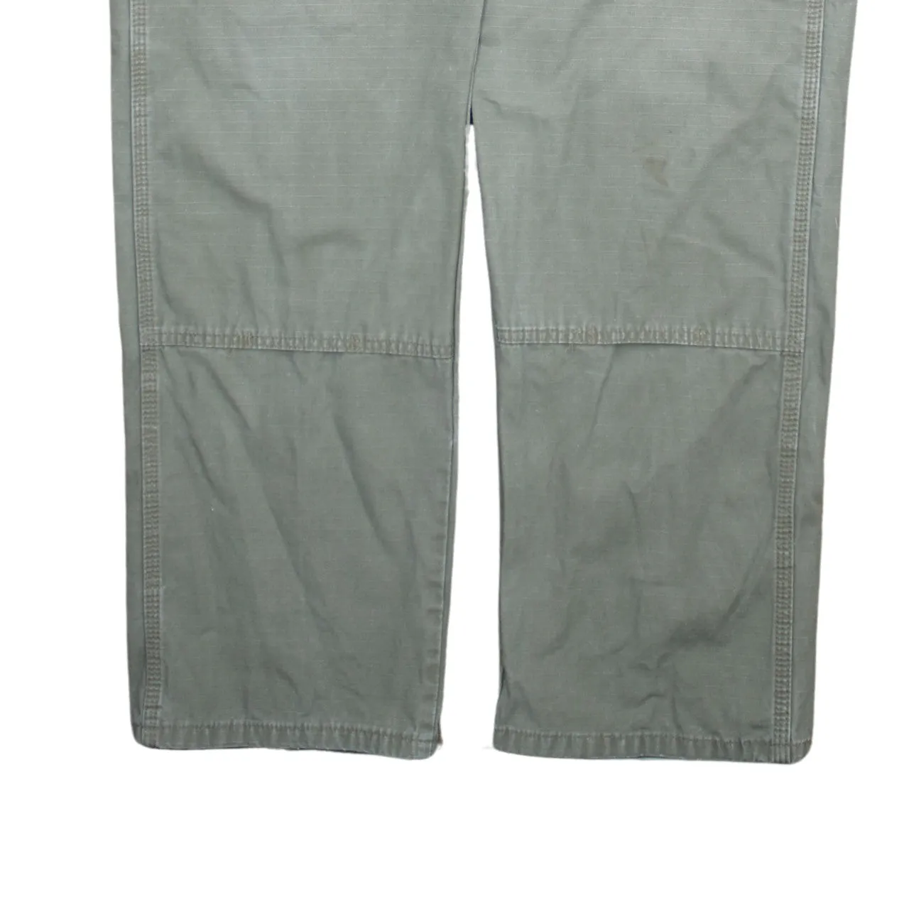 Wrangler 90's Flat Front Straight Leg Baggy Trousers / Pants 38 Beige Cream sold by Vintage Club product image thumbnail 4