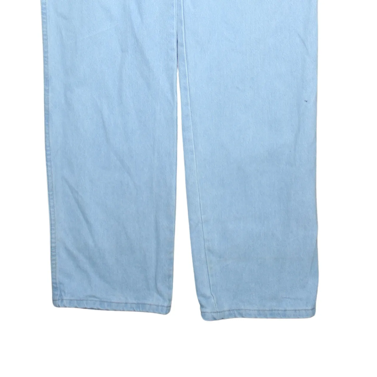 Wrangler 90's Lightwash Straight Leg Baggy Jeans / Pants 36 Blue sold by Vintage Club product image thumbnail 4