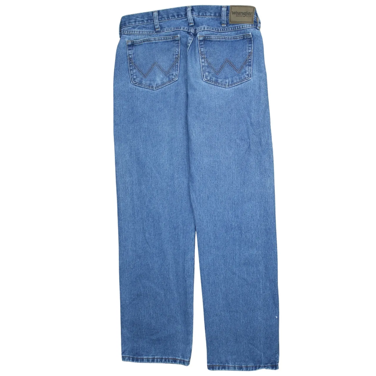 Wrangler 90's Lightwash Straight Leg Baggy Jeans / Pants 34 Blue sold by Vintage Club