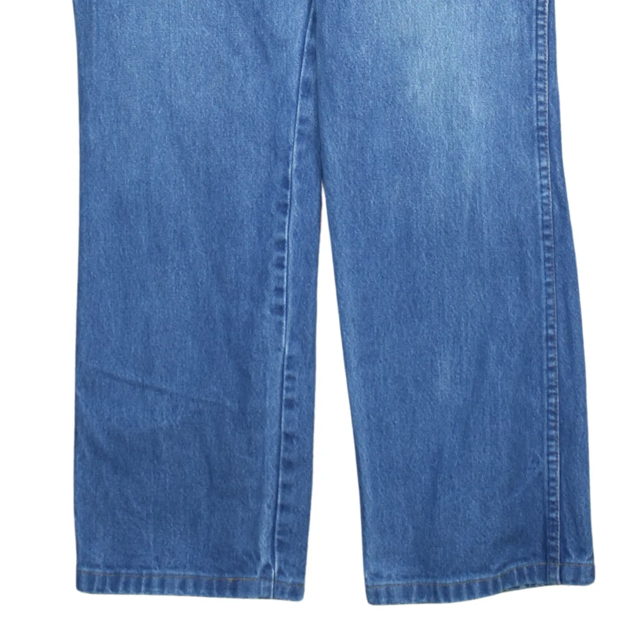 Wrangler 90's Lightwash Straight Leg Baggy Jeans / Pants 35 Blue sold by Vintage Club product image thumbnail 4