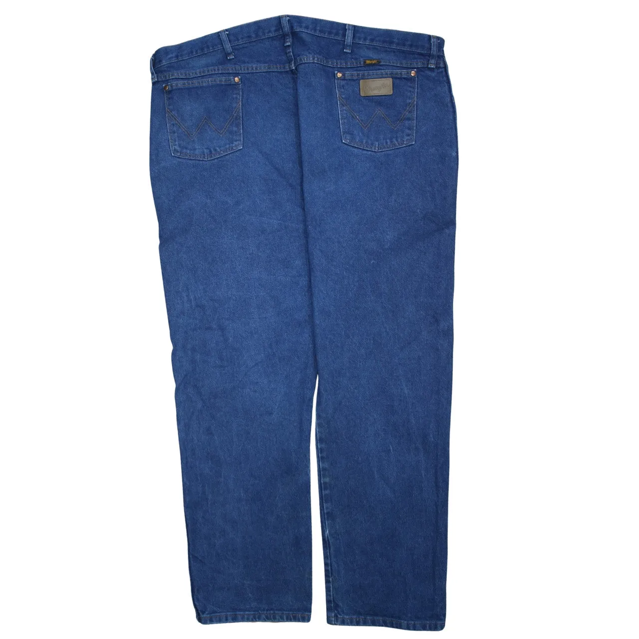 Wrangler 90's Lightwash Straight Leg Baggy Jeans / Pants 50 Blue sold by Vintage Club