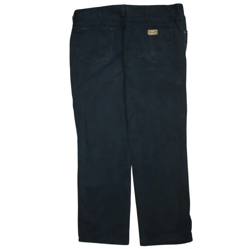 Wrangler 90's Lightwash Straight Leg Baggy Jeans / Pants 40 Black sold by Vintage Club