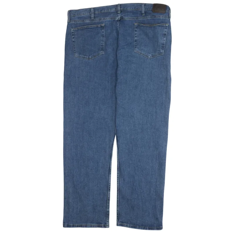 Wrangler 90's Lightwash Straight Leg Baggy Jeans / Pants 42 Blue sold by Vintage Club