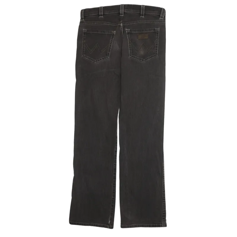 Wrangler 90's Lightwash Straight Leg Baggy Jeans / Pants 33 Brown sold by Vintage Club