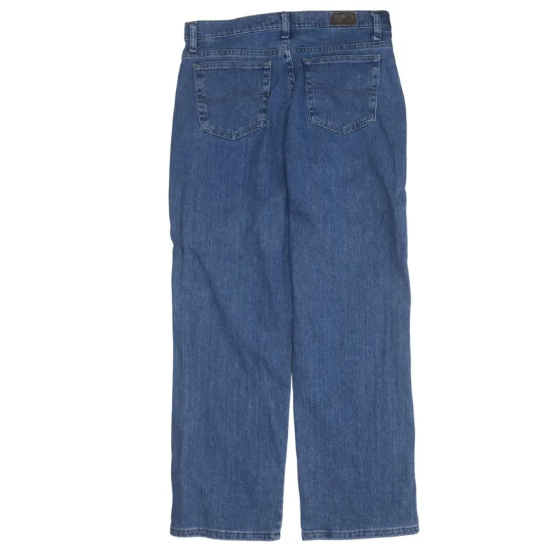 Lee 90's Relaxed Fit Straight Leg Baggy Jeans / Pants 32 Blue sold by Vintage Club