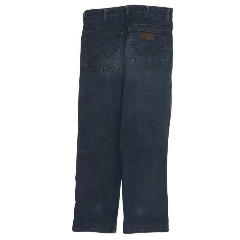 Wrangler 90's Lightwash Straight Leg Baggy Jeans / Pants 32 Blue sold by Vintage Club