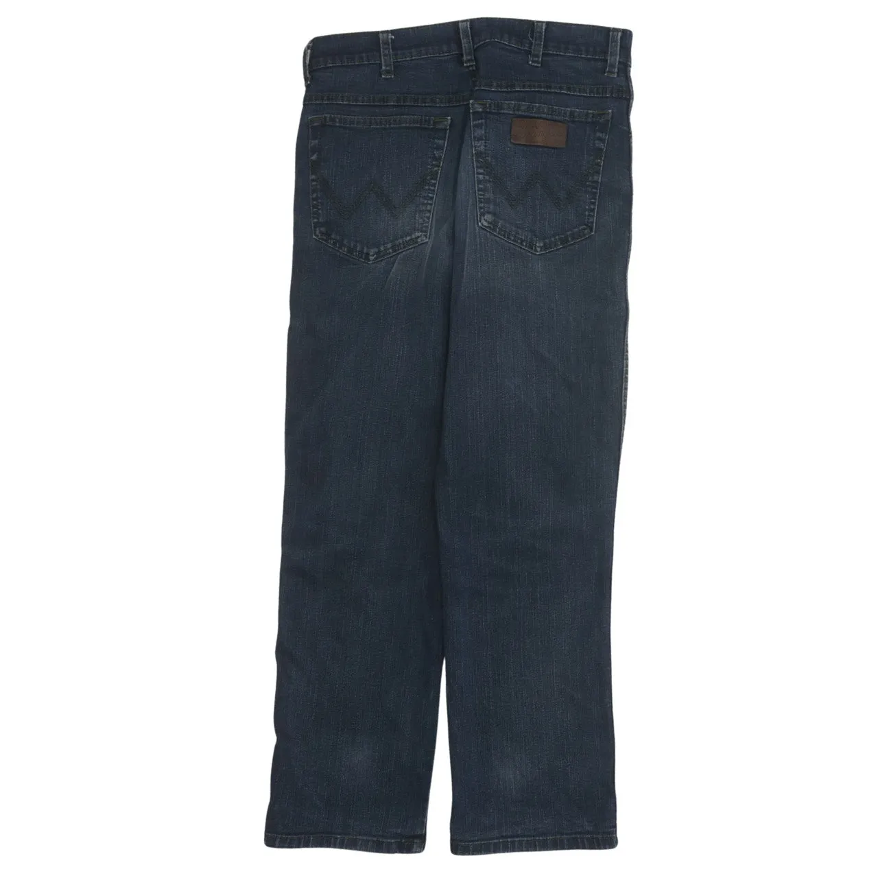 Wrangler 90's Lightwash Straight Leg Baggy Jeans / Pants 32 Blue sold by Vintage Club