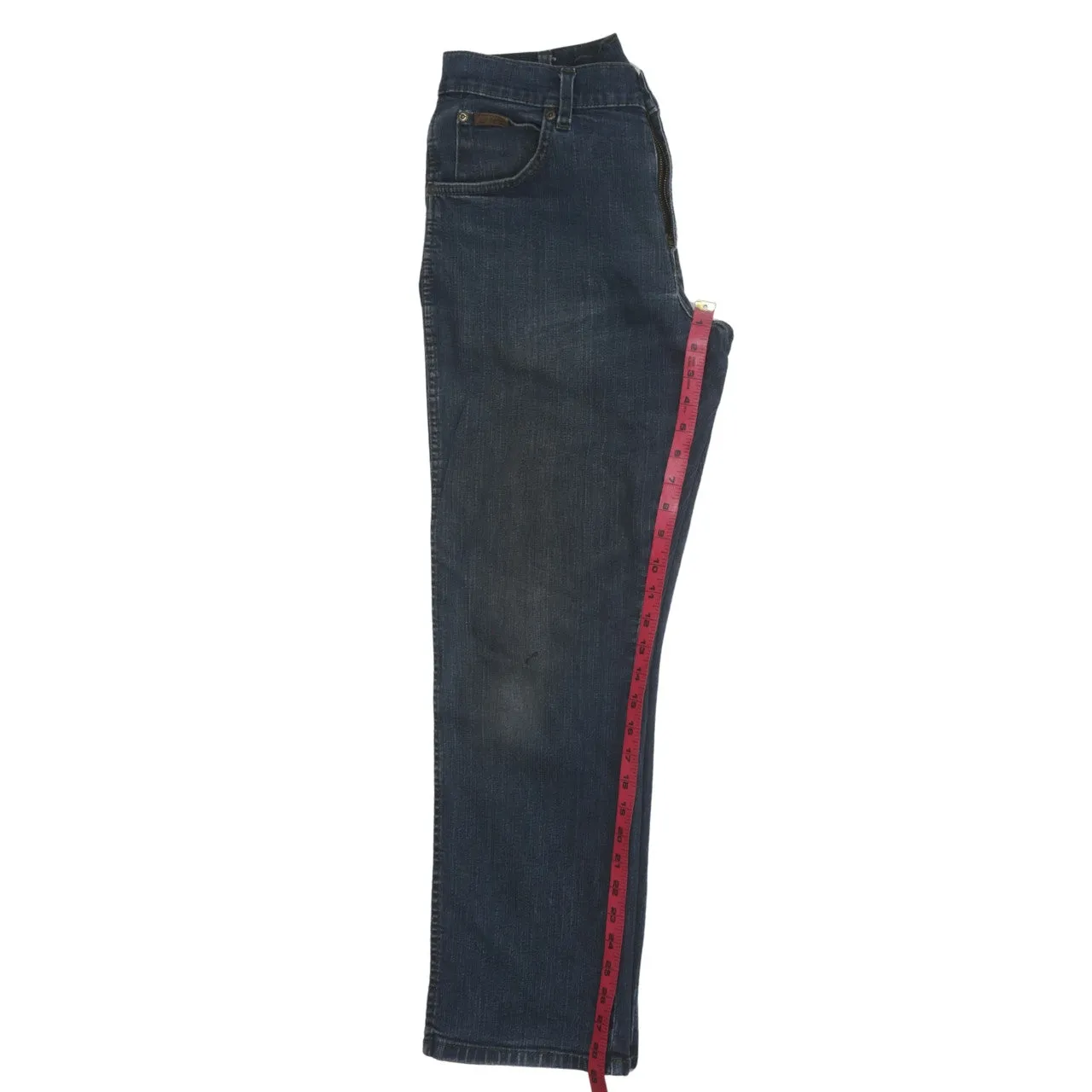 Wrangler 90's Lightwash Straight Leg Baggy Jeans / Pants 32 Blue sold by Vintage Club product image thumbnail 5