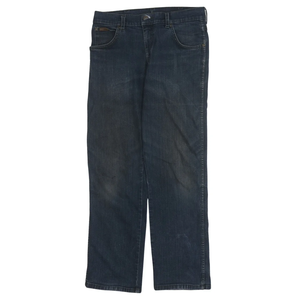 Wrangler 90's Lightwash Straight Leg Baggy Jeans / Pants 32 Blue sold by Vintage Club product image thumbnail 2