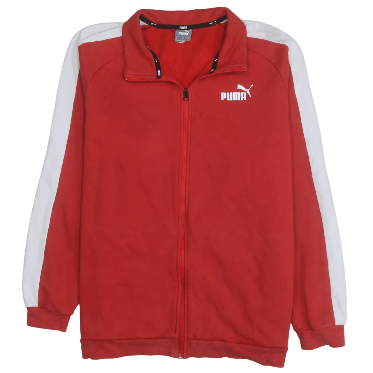 Puma 90's Lightweight Full Zip Up Sweatshirt XLarge Red sold by Vintage Club
