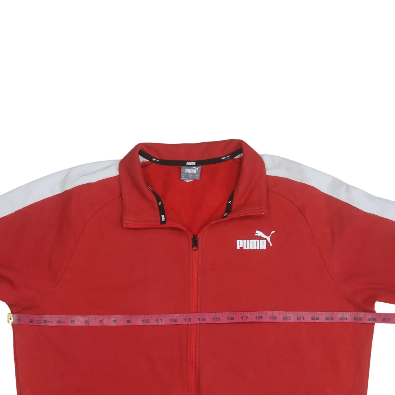 Puma 90's Lightweight Full Zip Up Sweatshirt XLarge Red sold by Vintage Club product image thumbnail 5