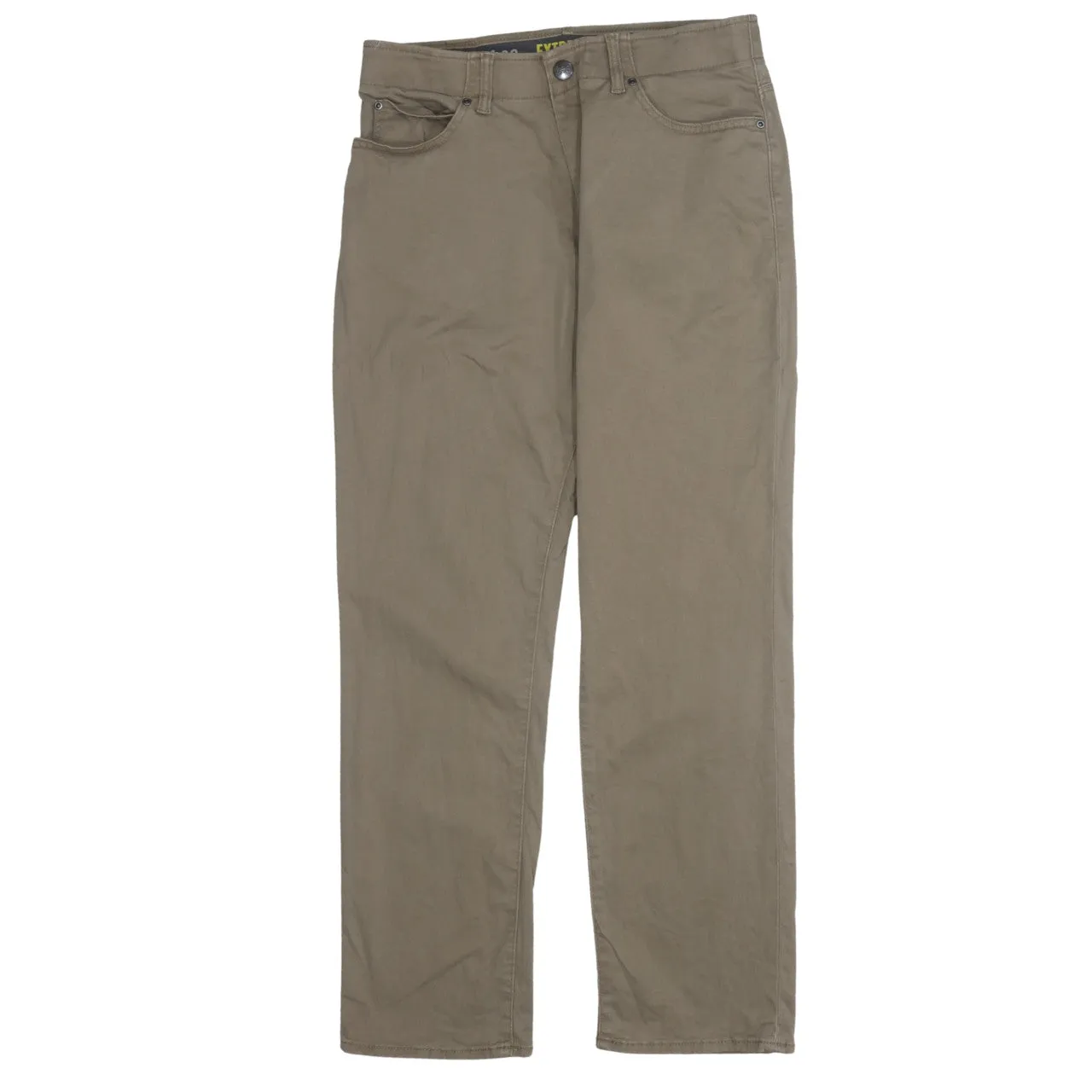 Lee 90's Lightweight Straight Leg Baggy Trousers / Pants 32 Beige Cream sold by Vintage Club product image thumbnail 2