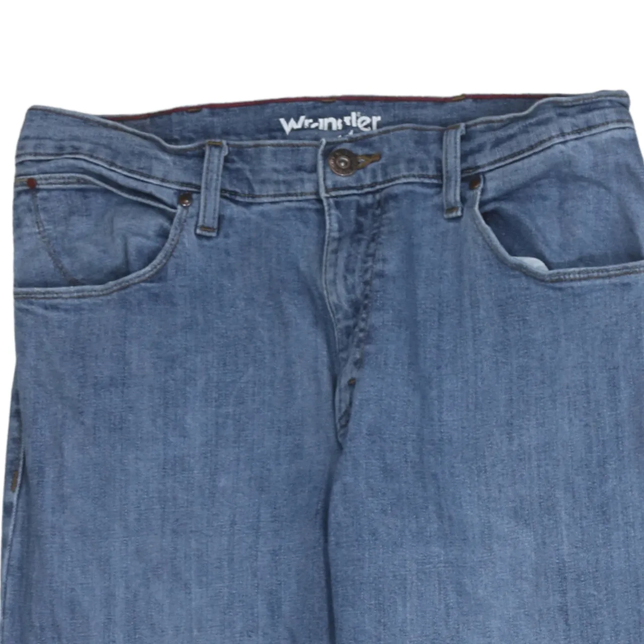 Wrangler 90's Lightwash Straight Leg Baggy Jeans / Pants 33 Blue sold by Vintage Club product image thumbnail 3