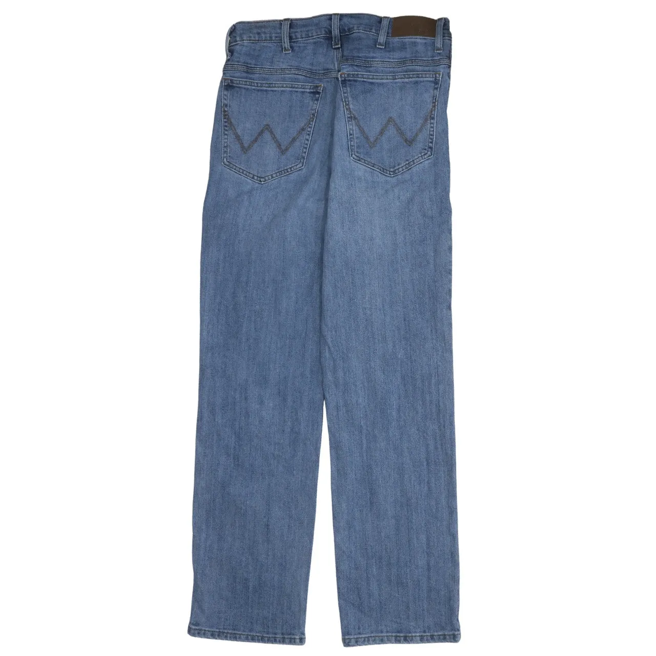 Wrangler 90's Lightwash Straight Leg Baggy Jeans / Pants 33 Blue sold by Vintage Club