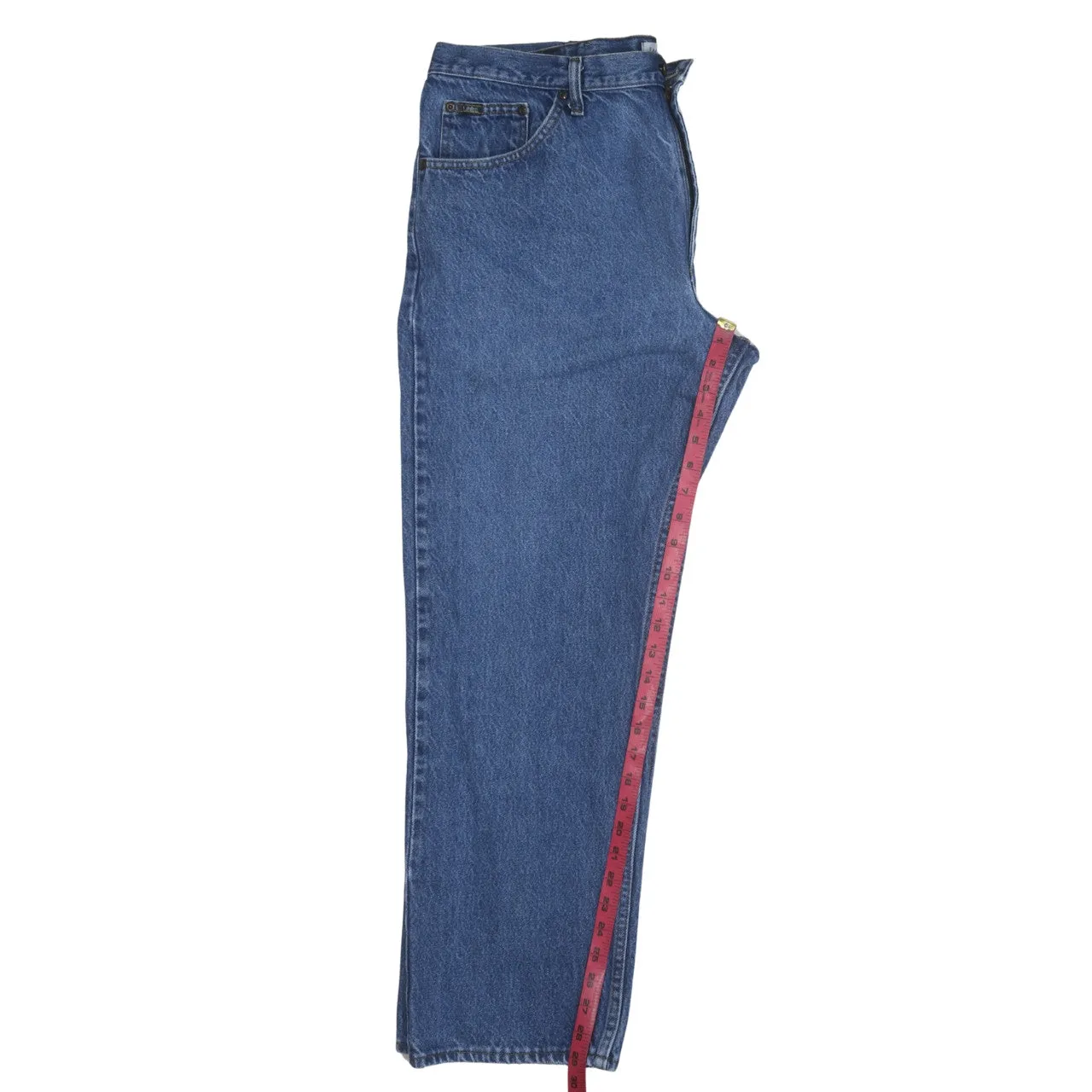 Lee 90's Lightwash Straight Leg Baggy Jeans / Pants 42 Blue sold by Vintage Club product image thumbnail 5