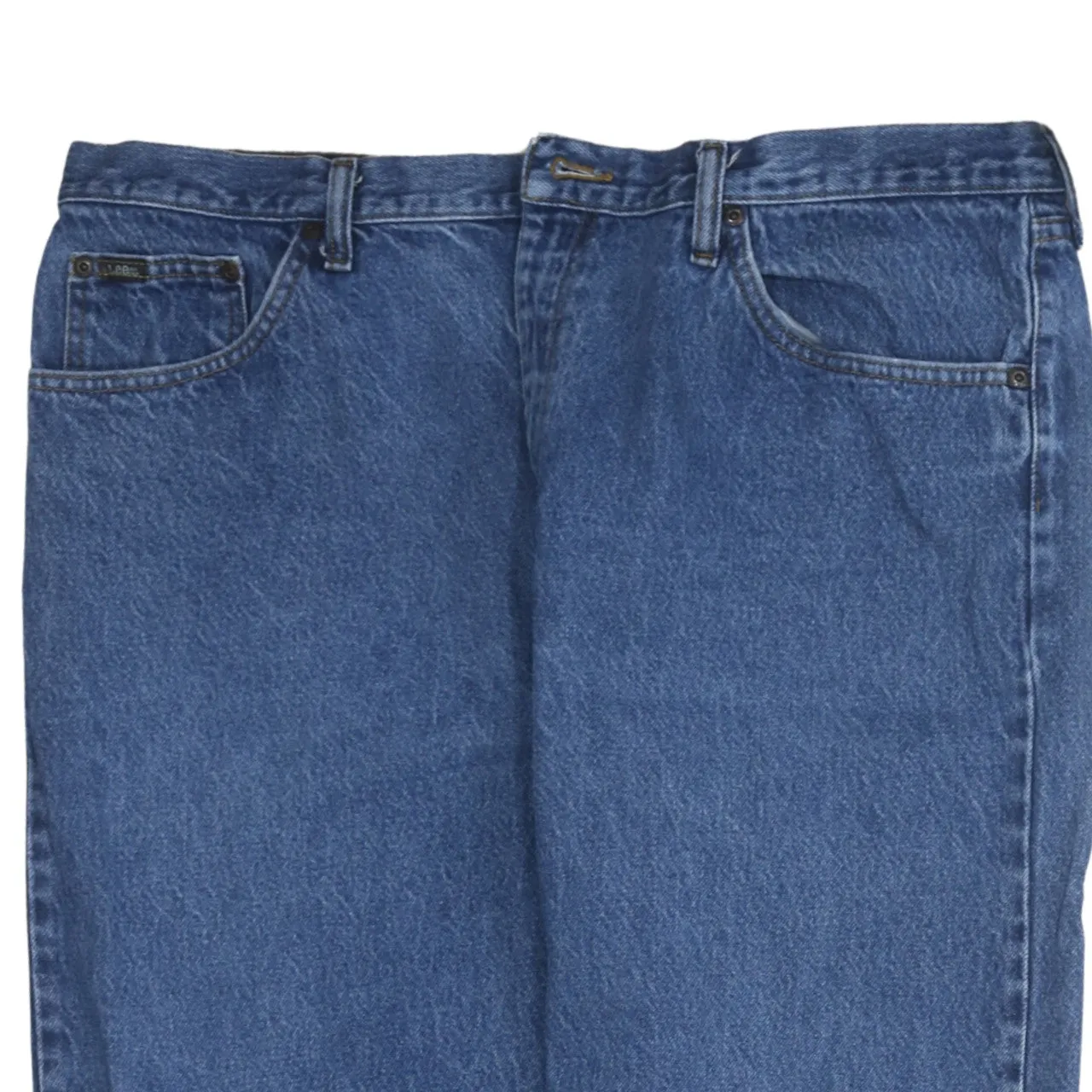 Lee 90's Lightwash Straight Leg Baggy Jeans / Pants 42 Blue sold by Vintage Club product image thumbnail 3