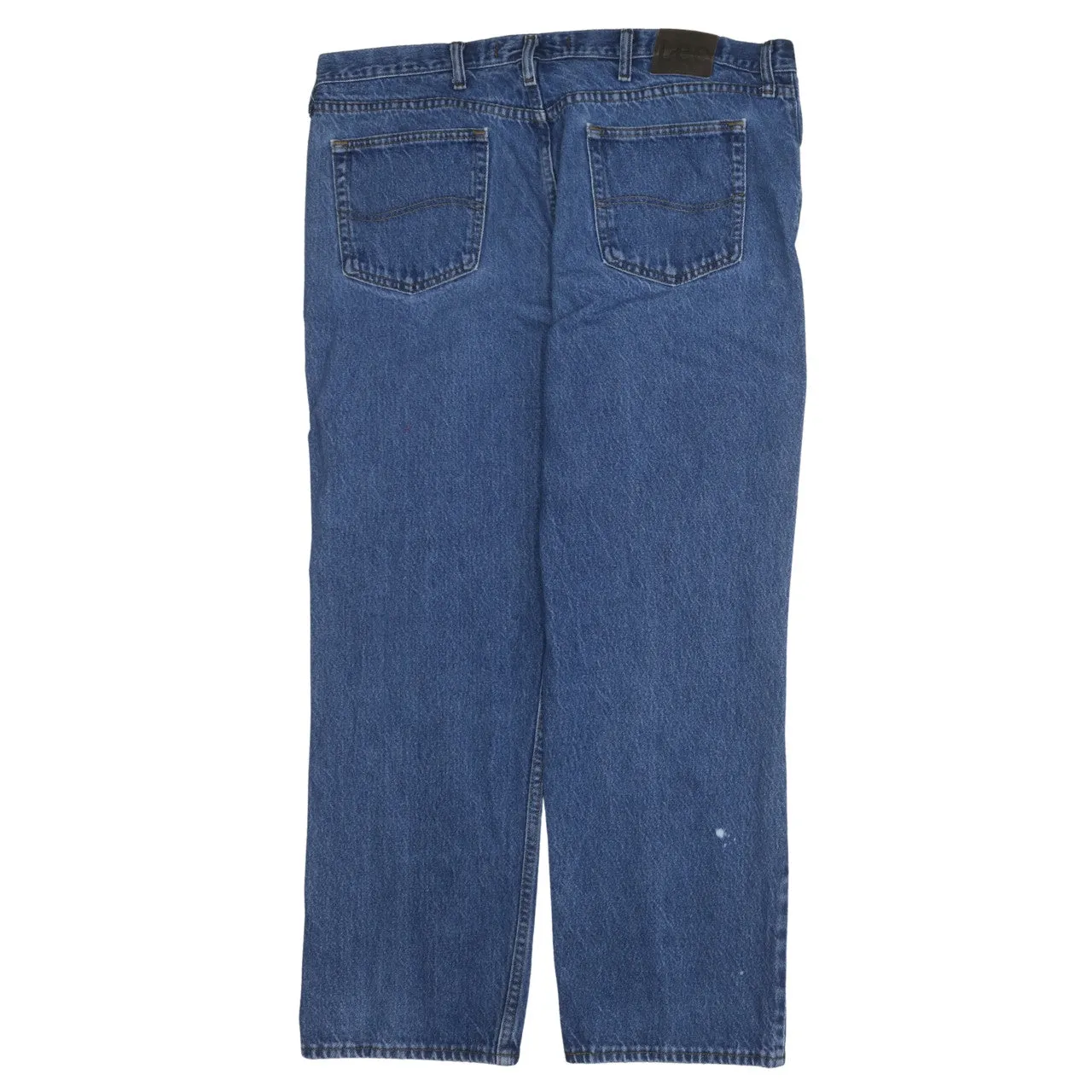 Lee 90's Lightwash Straight Leg Baggy Jeans / Pants 42 Blue sold by Vintage Club