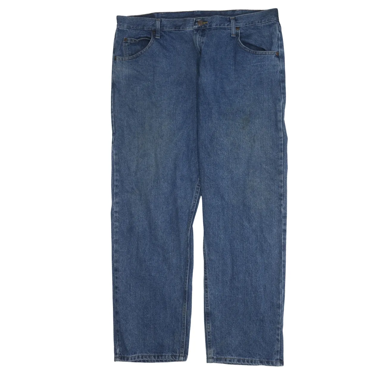 Wrangler 90's Lightwash Straight Leg Baggy Jeans / Pants 40 Blue sold by Vintage Club product image thumbnail 2